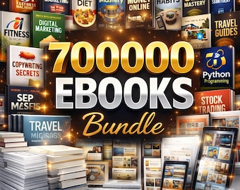 Pacchetto di oltre 700.000 eBook / Miglioramento personale, finanza, trading e altro (download digitale)