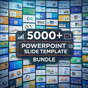 5000+ PowerPoint Templates | Business Presentation Slides (Digital Download)