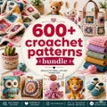 600+ Crochet Patterns Bundle | Amigurumi, Blankets, Clothing (PDF Download) product logo