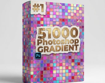 51,000 Photoshop Gradients Bundle,Color Fade Effects bundle (Digital Download)