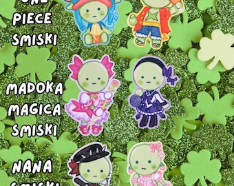 Anime Inspired x Smisky Stickers vinyl Water proof glossy finish
