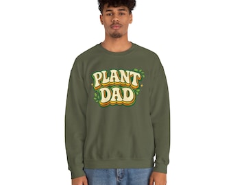 Sudadera retro de cuello redondo para amantes de las plantas / Regalo botánico para amantes de las plantas