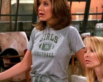 Rachel Green Girls Football Shirt - 90s TV Show Tee