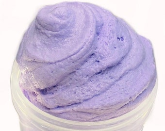 Lavender essential oil calming anxiety ease Cloud Cream Slime