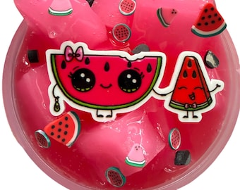 WATERMELON Jelly cube Slime
