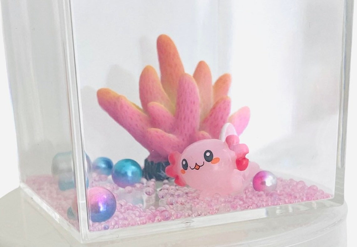 AXOLOTL Fish Tank DIY Slime Tank - Etsy