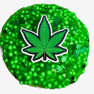 Mary Jane crunch Marijuana 420 weed crunch Floam SLIME 6oz crunchy foam fl oz