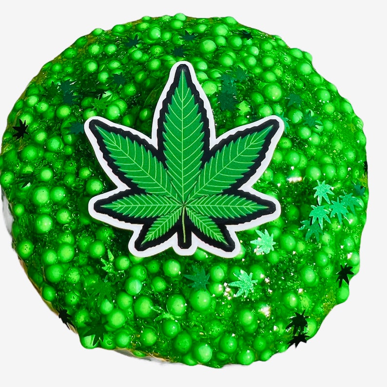 Mary Jane crunch Marijuana 420 weed crunch Floam SLIME 6oz crunchy foam fl oz