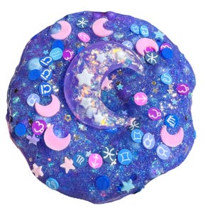 Zodiac Moon Bingsu Slime: Crunchy Bead ASMR - Clary Sage Scented