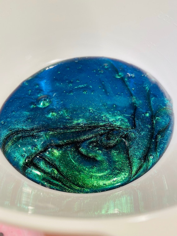 EARTH Colorshift Chameleon Blue Green Pigment Slime -  Israel