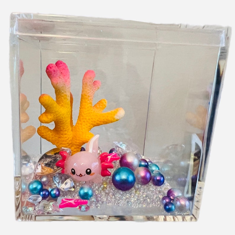 AXOLOTL Fish Tank DIY Slime Tank Etsy