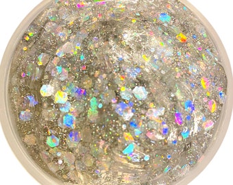 HOLOGRAPHIC GLITTER SLIME "All That Glitters