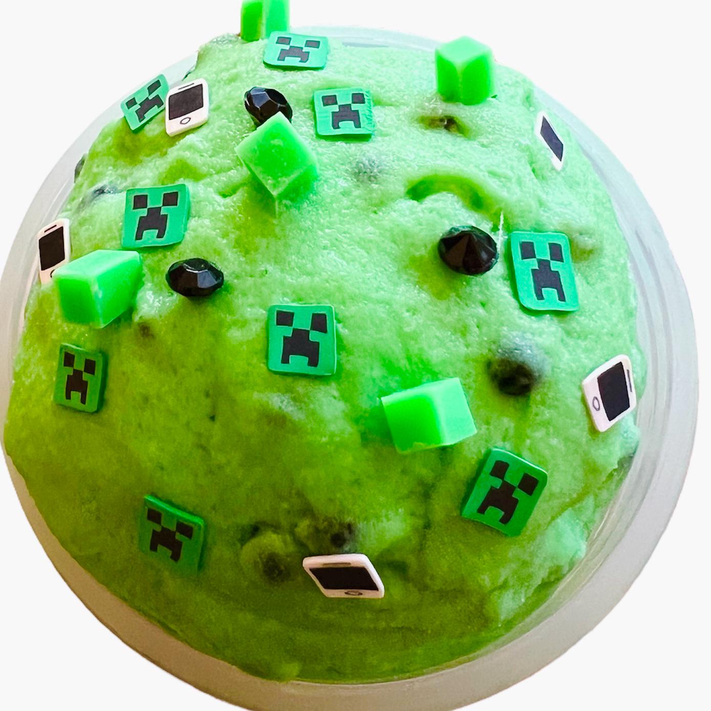Video Gamer Boy Block Slime Cloud Crunch Cream Slime Scented Slime