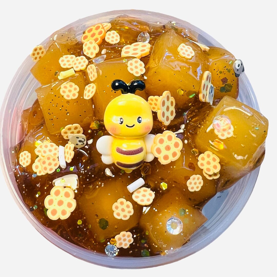 Bumble Bee Jelly Cubes Slime - Etsy