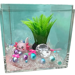 AXOLOTL Fish tank DIY slime tank