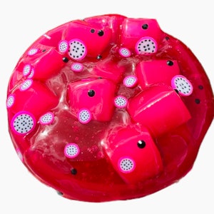 DRAGON Fruit JELLY CUBE Slime image 5