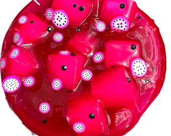 DRAGON Fruit JELLY CUBE Slime