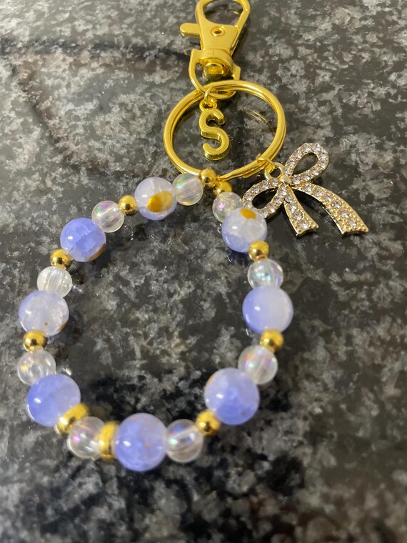 Personalised bag charms / keychains