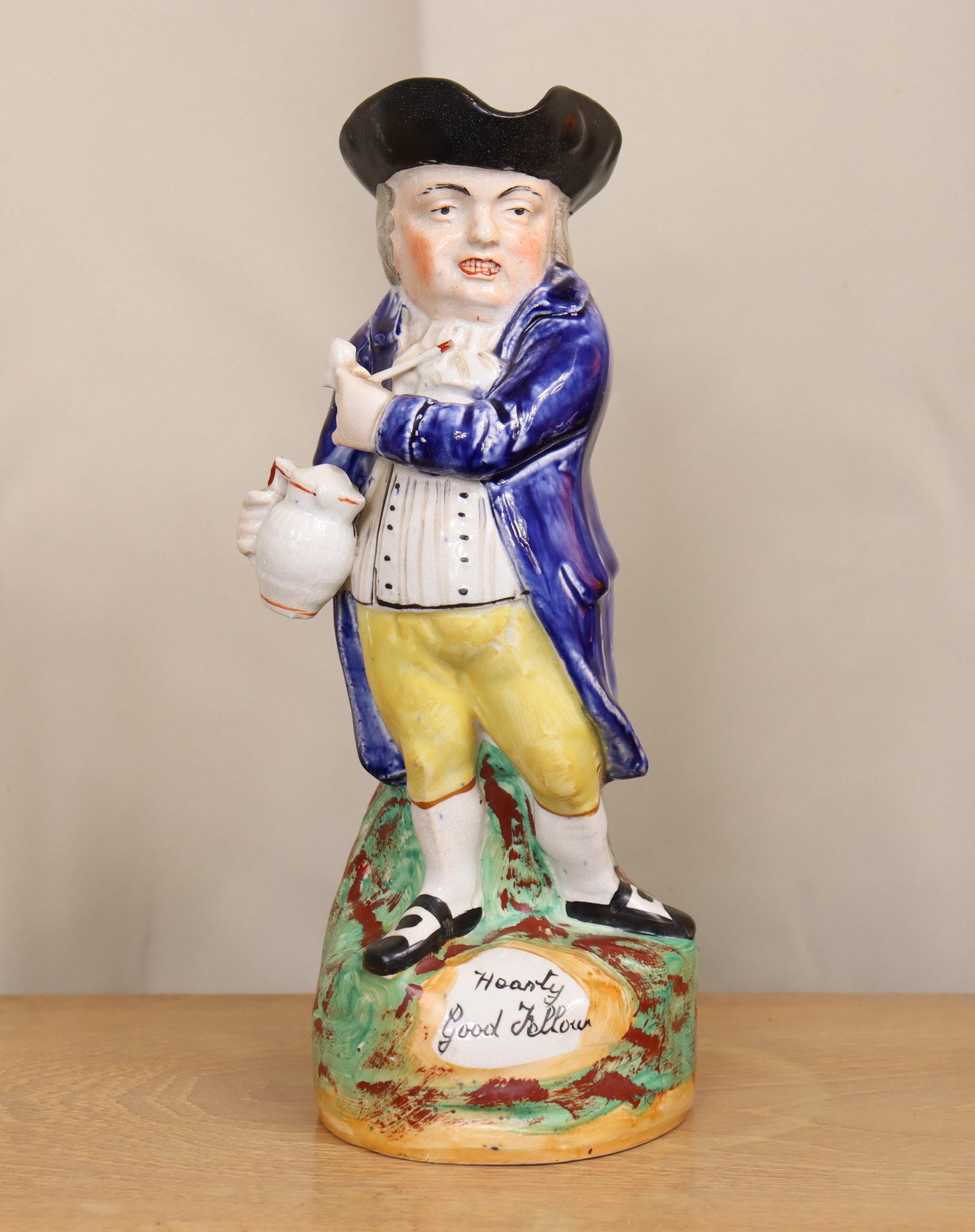 Victorian Staffordshire Toby Jug - Etsy