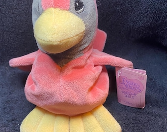Tender Tails Precious Moments Cardinal Bird Plush Stuffed Animal Vintage 1998
