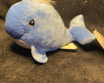 Enesco 1998 Precious Moments Tender Tails Whale Watch Plush Toy