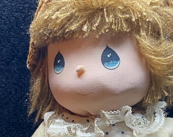 Vintage Precious Moments Penny 1990 Easter Edition Plush Doll Applause