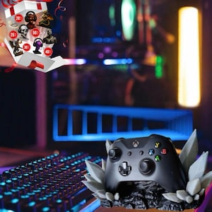 Game of Thrones-controllerstandaard en verrassingscadeau: Crystal Rock-bureaudisplay (digitale download)