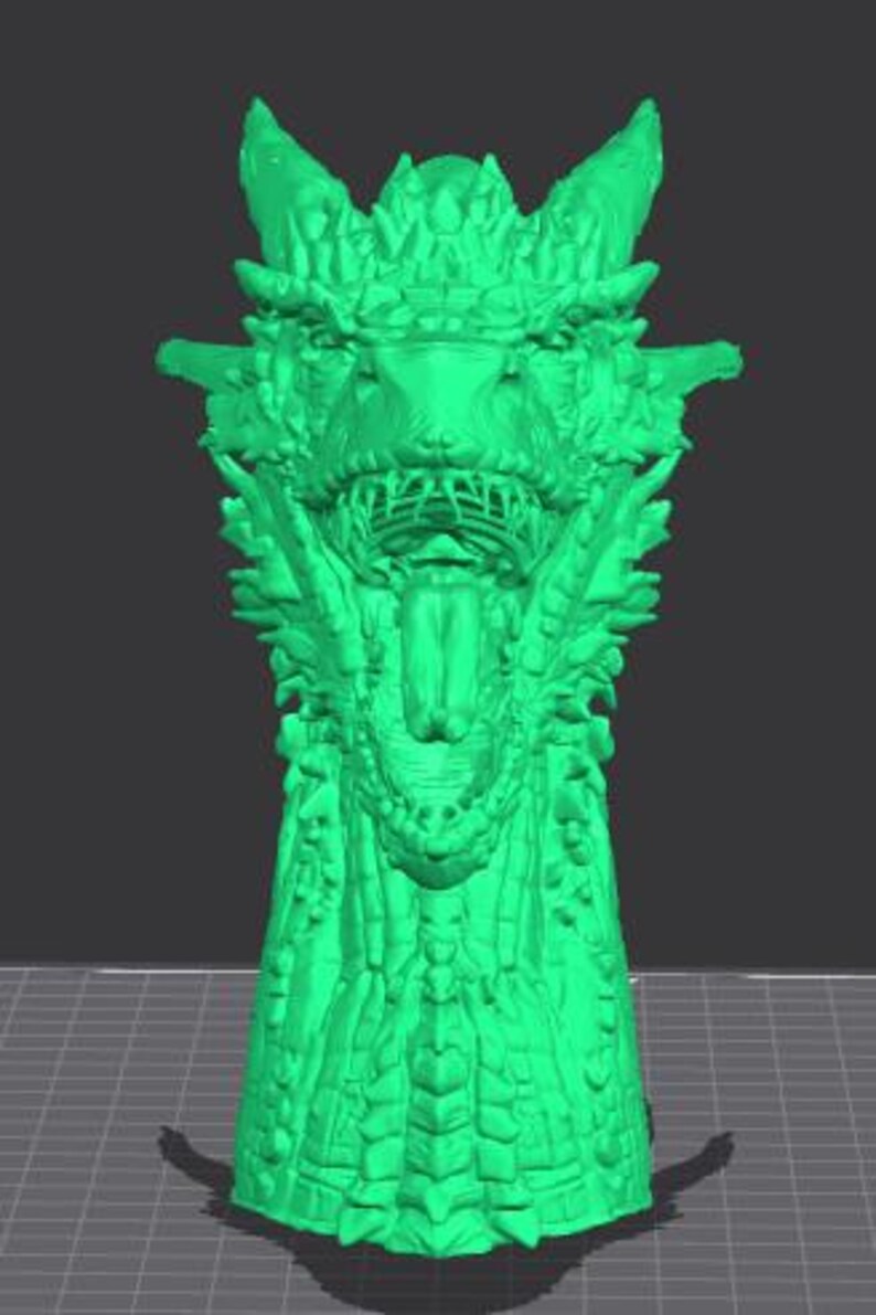 3D Print Dragon Headphone Stand STL – Fantasy Gamer Desk Decor and ...