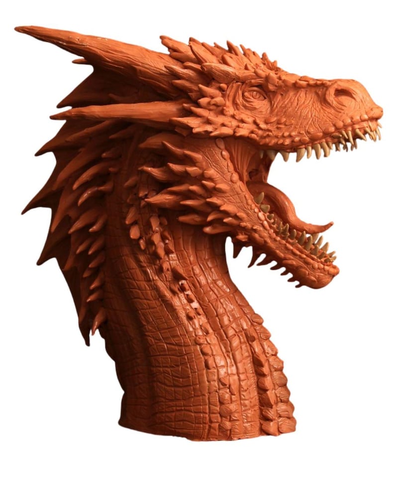 3D Print Dragon Headphone Stand STL – Fantasy Gamer Desk Decor and ...