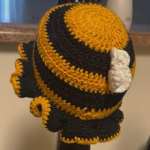 Bumblebee Crocheted Bucket Hat