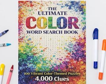 El libro definitivo de búsqueda de palabras por colores