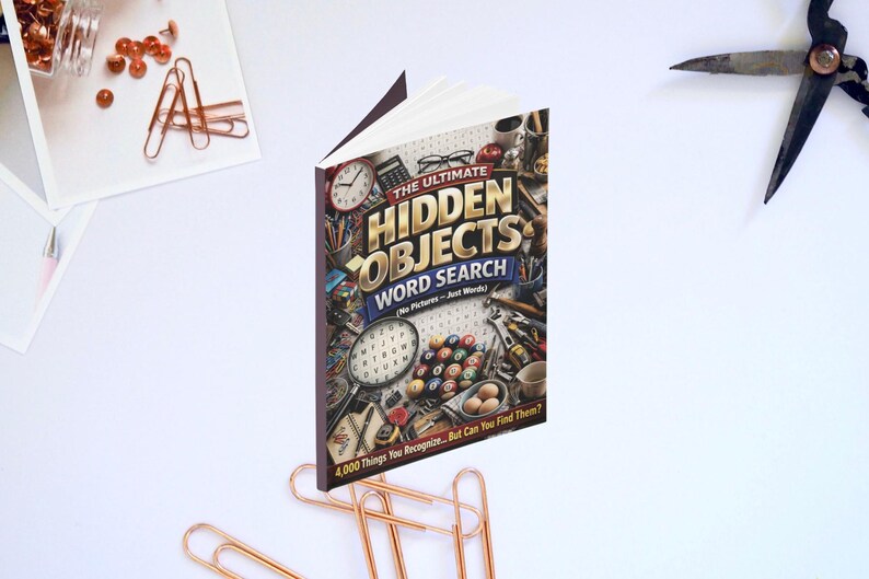 The Ultimate Hidden Objects Word Search - 4,000 Items to Find - Etsy