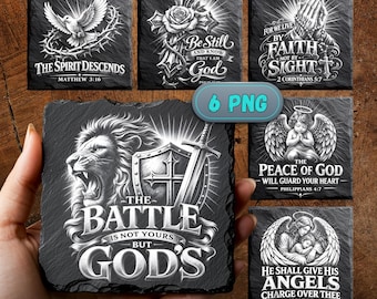 Bible Quotes Laser Files | Christian designs for slate engraving | Digital download