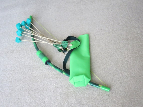 Green Bow And Arrow Set