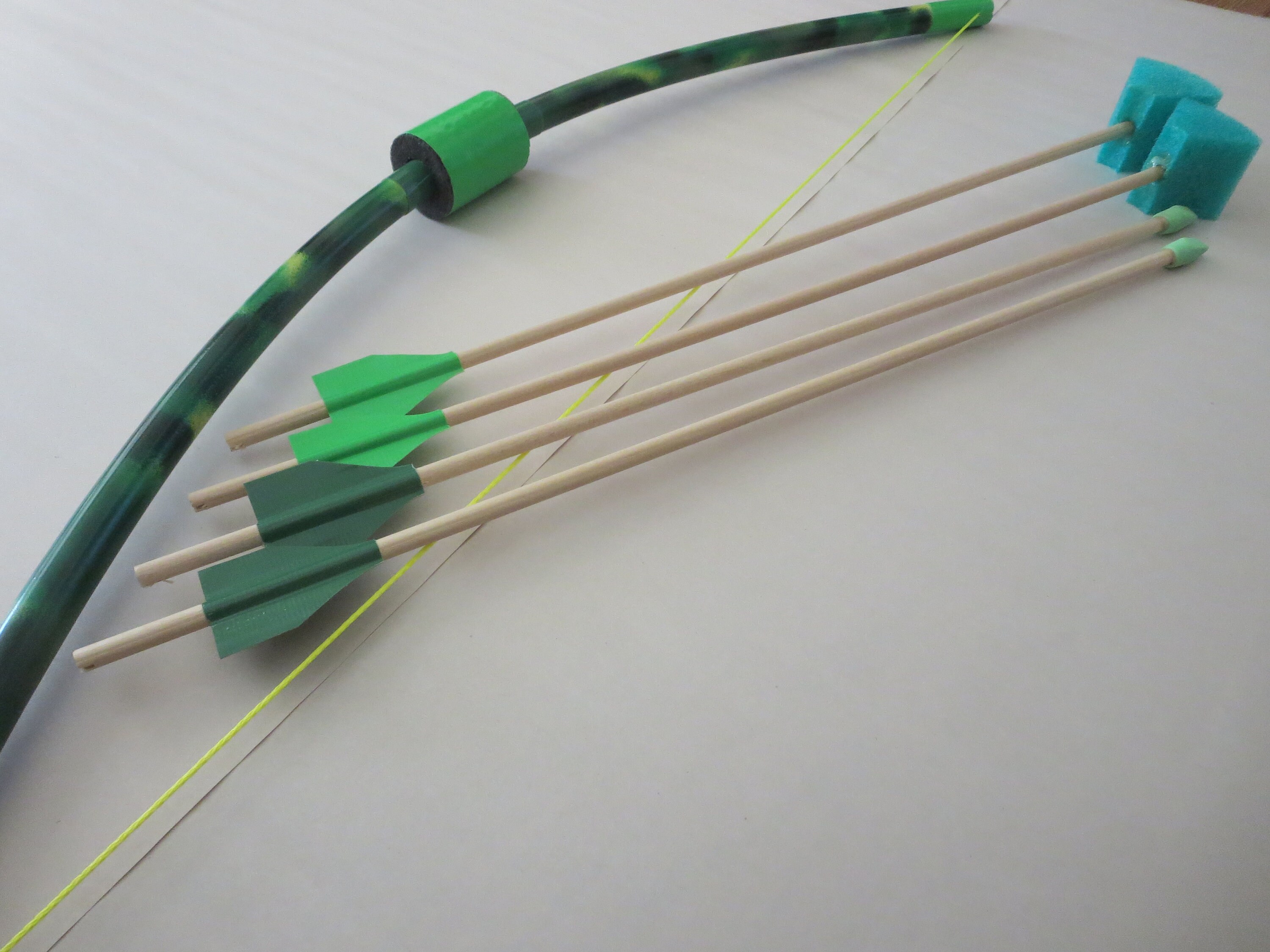 Green Bow And Arrow Set