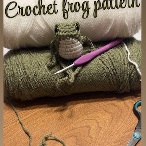 Gehaakt gezellig kikkerpatroon