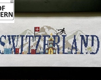 Swiss Cross Stitch Etsy