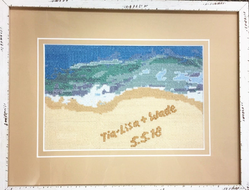 Cross Stitch Pattern Beach Wedding Cross Stitch Pattern Etsy