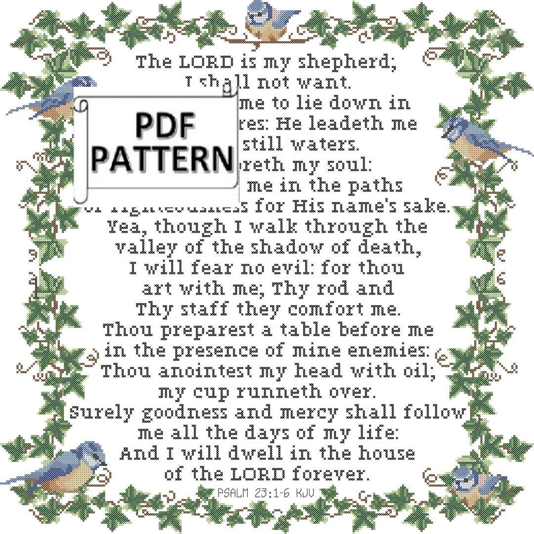 psalm-23-1-6-kjv-bible-verse-counted-cross-stitch-pdf-pattern-with