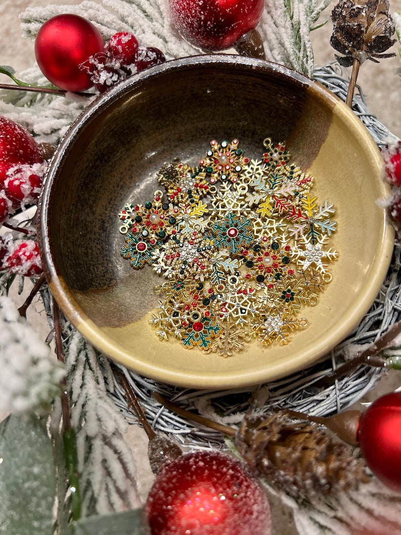 Benutzerdefinierte Weihnachtsstrumpf Charm | Benutzerdefinierter Name oder Buchstabe | Zubehör Bild 6