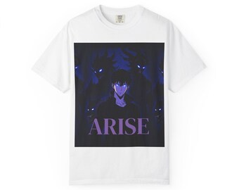 Mystical Unisex T-Shirt with 'ARISE' Design | Perfect Gift for Fans, Anime Lovers, Everyday Wear, Unique Style, Graphic Tee