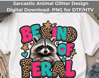 A Little Bit Extra PNG, Sassy Skunk Leopard Glitter Sublimation Download