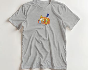 Funny Classic Simpsons 100% cotton T-shirt