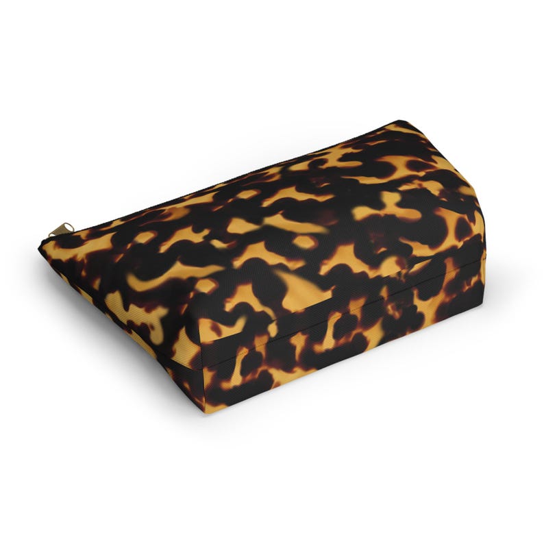 Tortoise Shell MAHJONG Tile or Dice Bag, Large Fits a Full Set of Tiles image 8