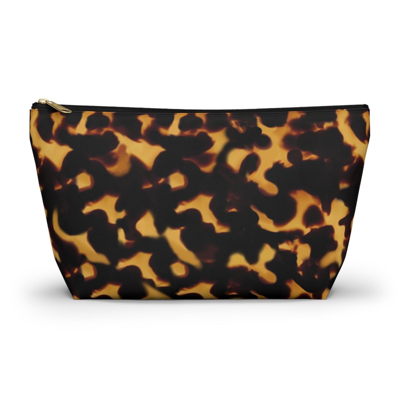 Tortoise Shell MAHJONG Tile or Dice Bag, Large Fits a Full Set of Tiles image 4