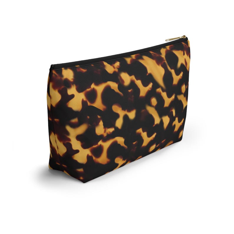 Tortoise Shell MAHJONG Tile or Dice Bag, Large Fits a Full Set of Tiles image 7