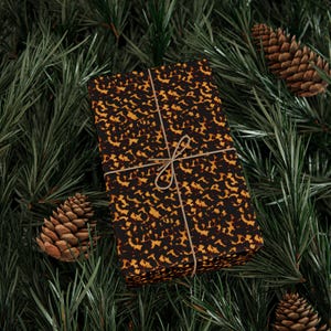 Tortoise Shell Wrapping Paper, 3 Sizes, Satin or Matte Finish image 1