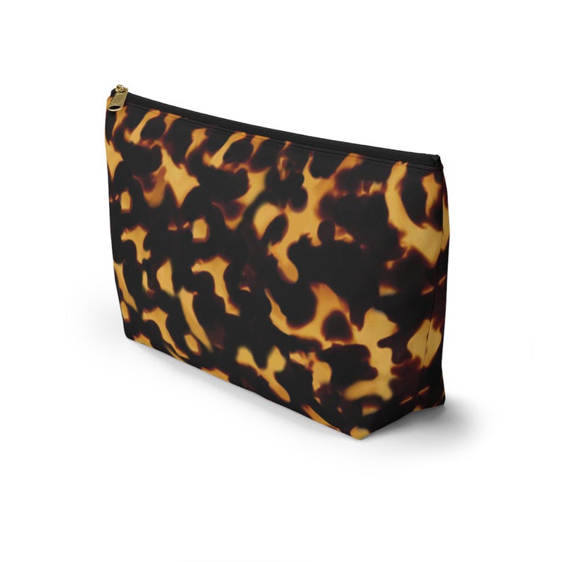 Tortoise Shell MAHJONG Tile or Dice Bag, Large Fits a Full Set of Tiles image 6