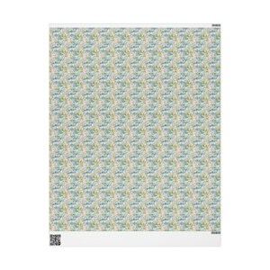 Watercolor Duck Pond Wrapping Paper, 3 Sizes, Satin or Matte Finish, Game Hunting image 7