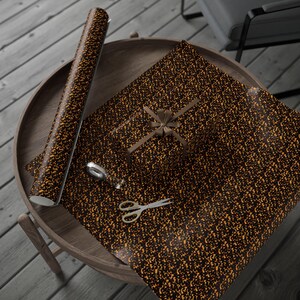 Tortoise Shell Wrapping Paper, 3 Sizes, Satin or Matte Finish image 6